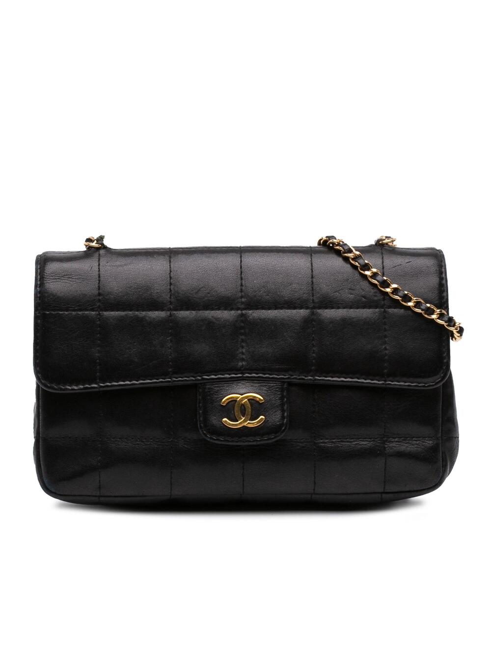 Chanel Chocolate Bar Flap Bag Quilted #327208C21B